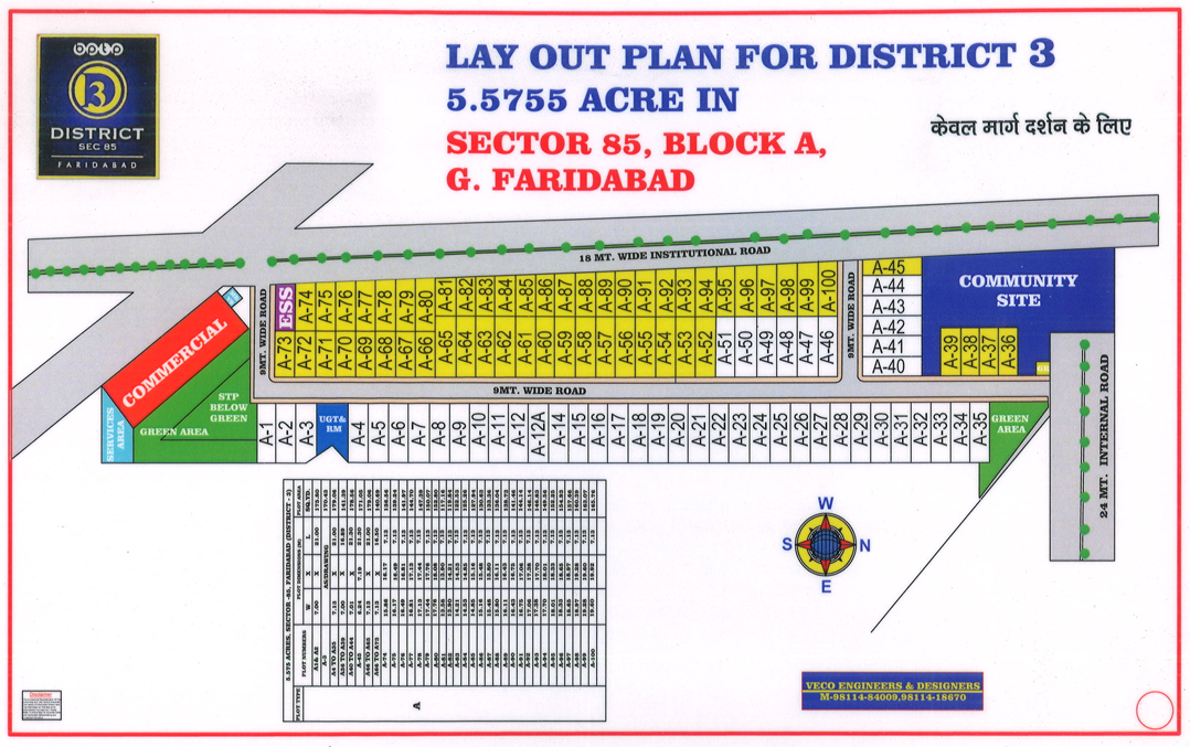 Layout Map